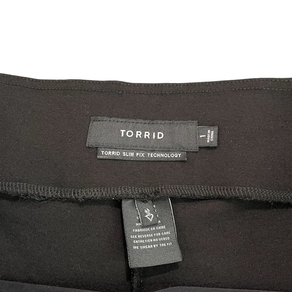 Torrid Slim Fix Technology Black Pull on Pants Size 1X - Picture 9 of 12